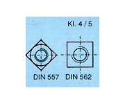 matice DIN 557