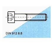skrutky 912 8.8