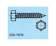 skrutky DIN 7976