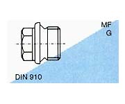 skrutky DIN 910 MF, G